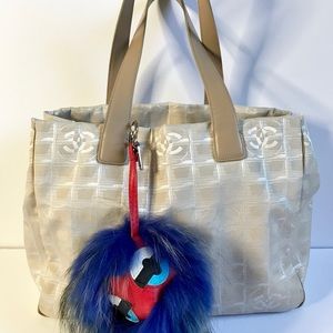 💠AUTH CHANEL TRAVEL LINE TOTE💠